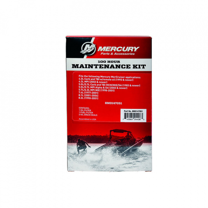 Servicesats 100h Mercruiser GM V6 & V8 4.3/5/5.7L (8M0147051)