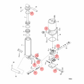 Repairkit Powertrim Mercury 30-125 hk (8M0171820) Repairkit Powertrim Mercury 30-125 hk (8M0171820)