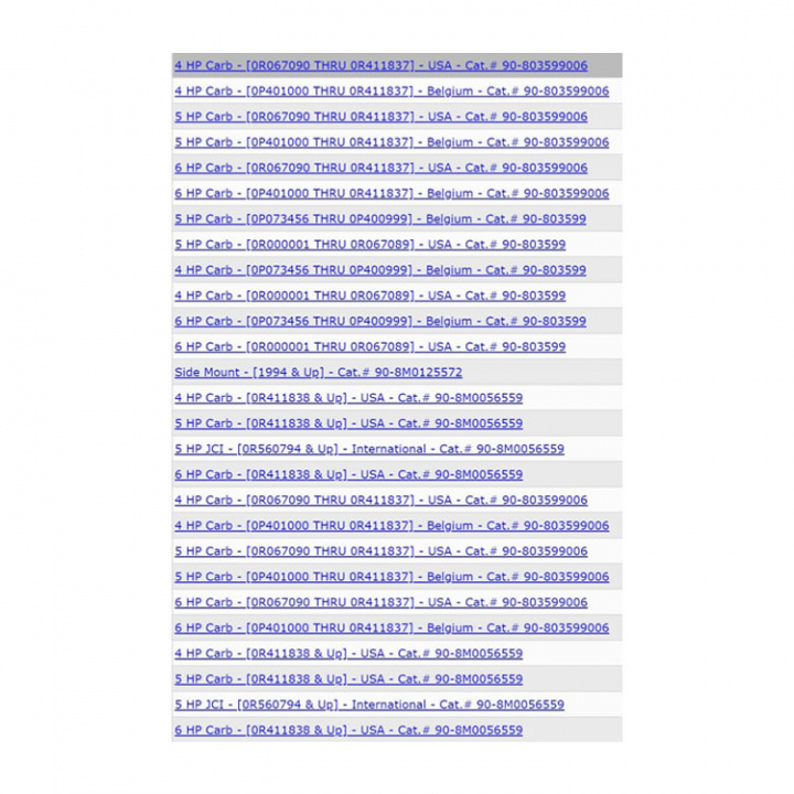 Reglagebox Utan Trim (8M0178530)