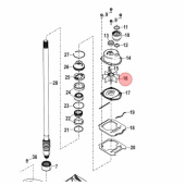 Impeller 400R 5,7l V10 (8M0199848) Impeller 400R 5,7l V10 (8M0199848)