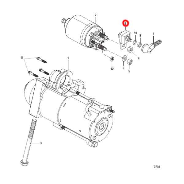Säkring 90A För Startmotor (8M0207795)