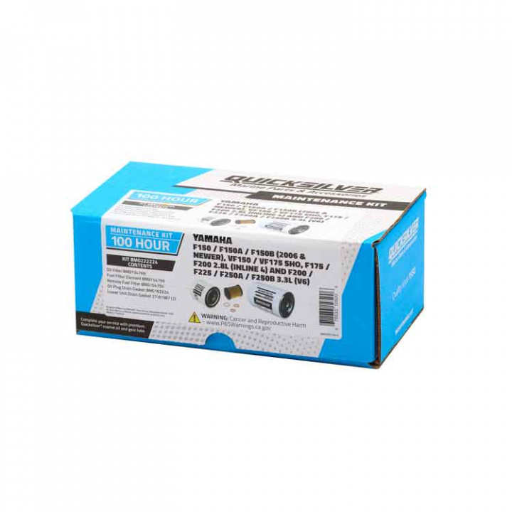 Servicesats 100h Yamaha F150/F150A/F150B (2004 & Nyare) VF150/VF175/F200 2,8L (inline 4) F200/F225/F250A/F250B 3,3L (V6)