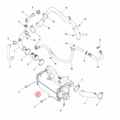 Värmeväxlare TDI 4,2l (8M6002219) Värmeväxlare TDI 4,2l (8M6002219)