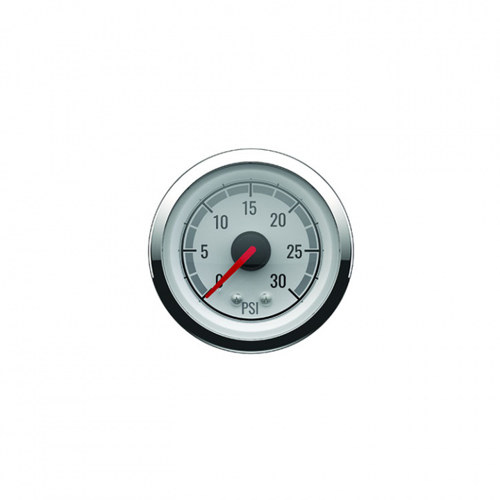 Tryckmätare Vit/Krom (8M6020079)