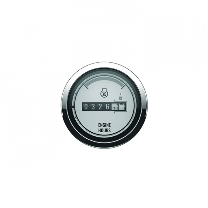 Timmätare Vit/Krom (8M6020080)