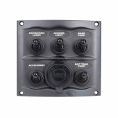 Strömbrytarepanel (5) USB Strömbrytarepanel (5) USB