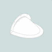 Kåpa Tunnelkit SE60/80/100 185 mm Kort 2-pack Kåpa Tunnelkit SE60/80/100 185 mm Kort 2-pack