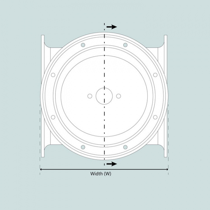 SE210 Akterpropellersats Ø250 mm