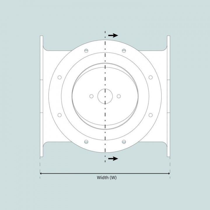 SE250/300 Akterpropellersats Ø300 mm
