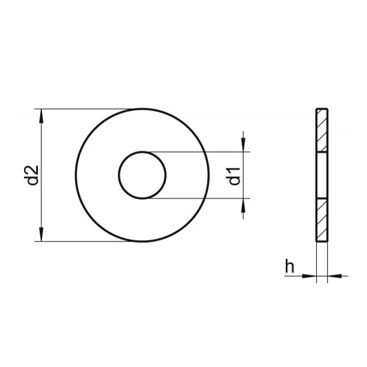 Båtbricka A4 Rostfri