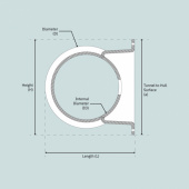 SH1000/SAC1100 Akterpropellersats Ø513 mm SH1000/SAC1100 Akterpropellersats Ø513 mm