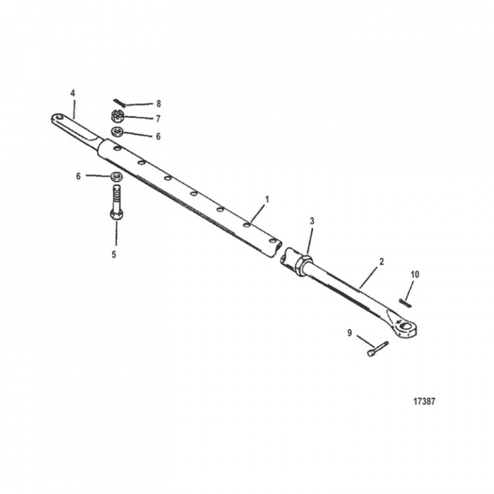 Länkarm Dubbelmontage (92020A2)