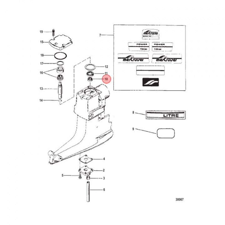 Packbox Mercruiser (965031)
