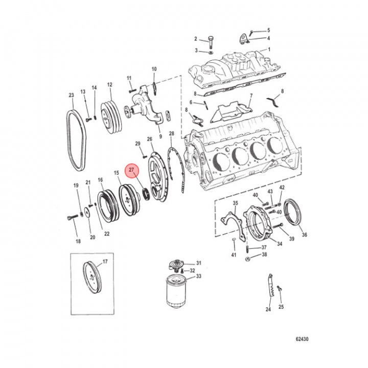 Packbox Mercury/Mercruiser (97335)