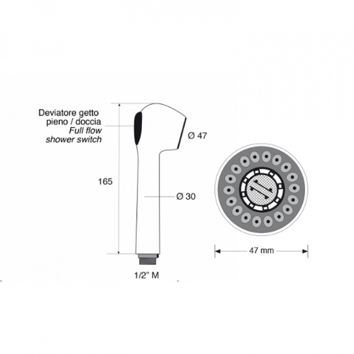 Duschmunstycke Till 1090990/1090995