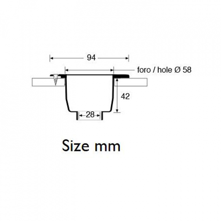 Plasthölje Vitt För 1091280 & 1091300