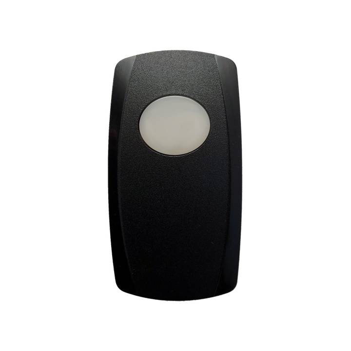 Svart Huv Med Vit Lins