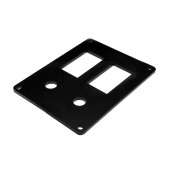 Brytarpanel För Brytare + CLB Svart Akryl Brytarpanel För Brytare + CLB Svart Akryl