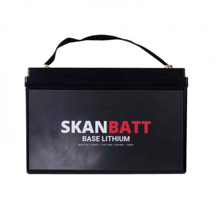 Lithiumbatteri 12V 100Ah BMS