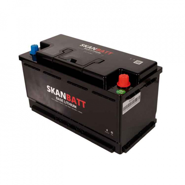 Lithiumbatteri Base 12V 150Ah BMS Bluetooth Heat (husbil)