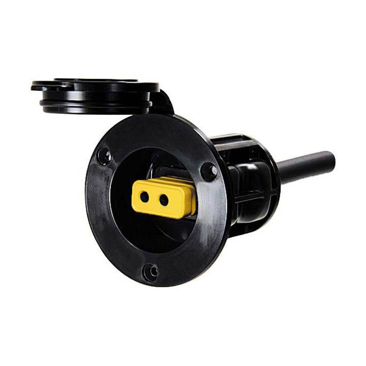 Infällningshus Svart För Eluttag