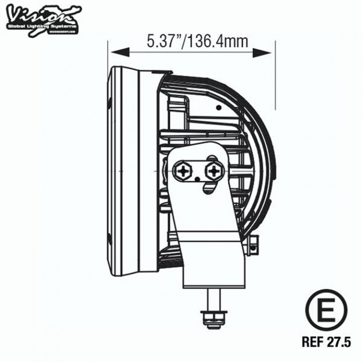 Light Cannon 6.7″ CG2 90W Multi LED Extraljuskit E-märkt