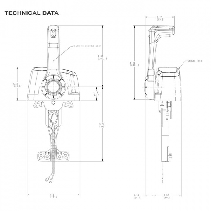Xtreme Toppmonterat singel Svart