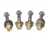 Rostfria Bultar Med Mutter 4st (För Jackplate) Rostfria Bultar Med Mutter 4st (För Jackplate)