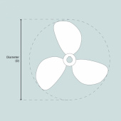 Propeller 3-Bladig Exkl. Kon 18x15 Propeller 3-Bladig Exkl. Kon 18x15