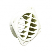 Utblås 60mm Vridbart Vitt Utblås 60mm Vridbart Vitt