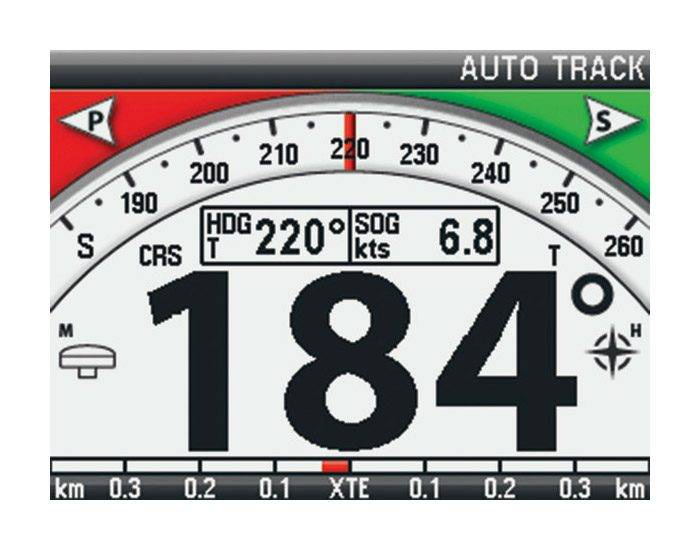 SC110 Autopilot Med Roterande Roderlägesgivare