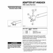 OMC Cobra adapter-kit för HC5326 BA150-7EM OMC Cobra adapter-kit för HC5326 BA150-7EM