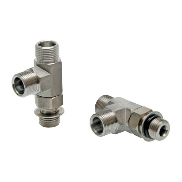 T-nippel 2x9/16-24 -5ORB (2st)