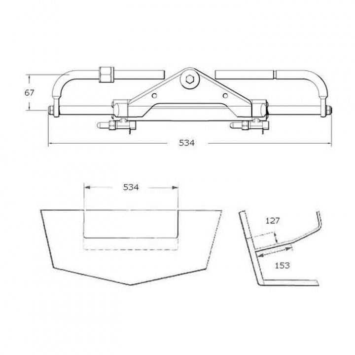 Baystar Hydraulstyrning kit 150Hk Exklusive Slang