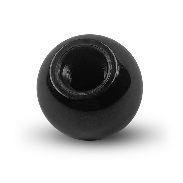 Svart Kula Med Gänga