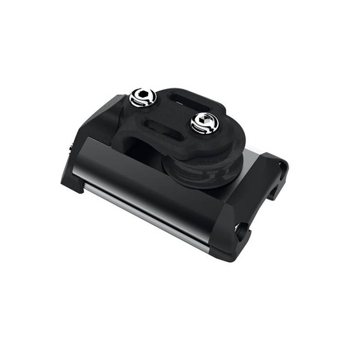 NTR Ändstopp Enkel Trissa Svart