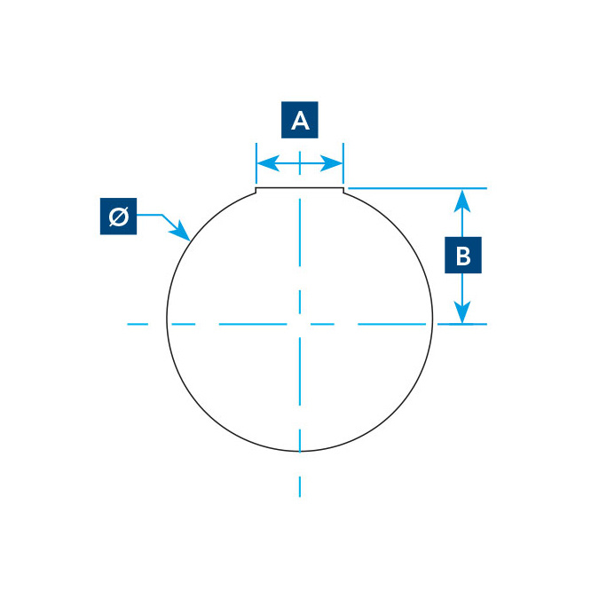 Ventil Rostfri Krom Öppningsbar Grå