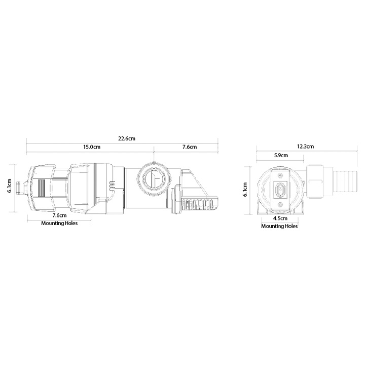 Pump LoPro 900 12V Auto (Dränkbar)