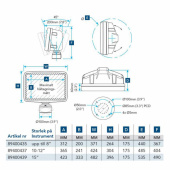 Lewmar Däck Instrumentpod Lewmar Däck Instrumentpod