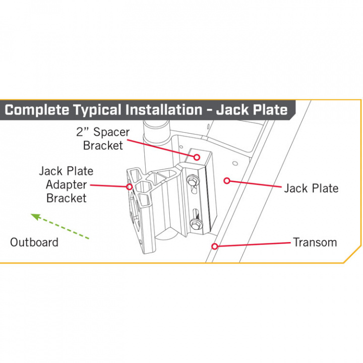 Raptor Jackplate Spacer 2