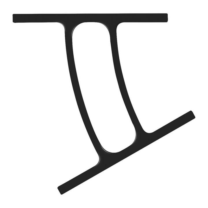 Raptor Vinklat Fäste Svart