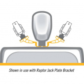 Raptor Sandwich Fäste Svart Raptor Sandwich Fäste Svart