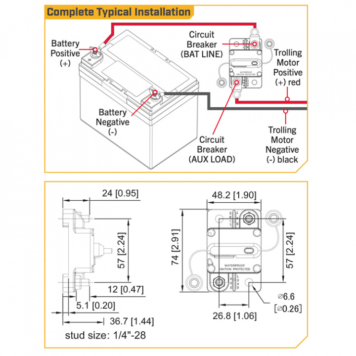 MKR-27 Automatsäkring 60A