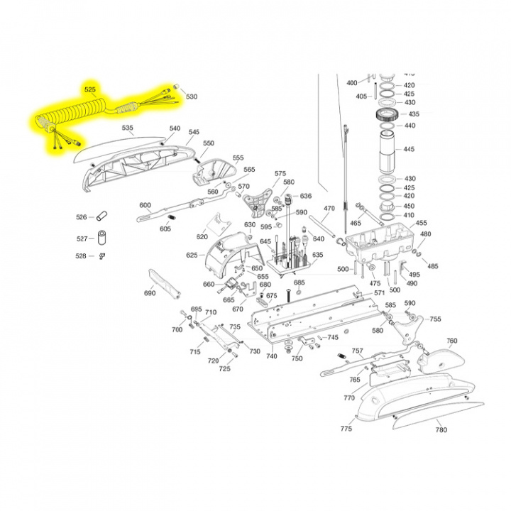 Coil Cord Asy 54/60″ US2 Sonar