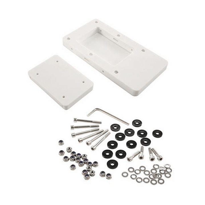 Snabbfäste Komposit vit