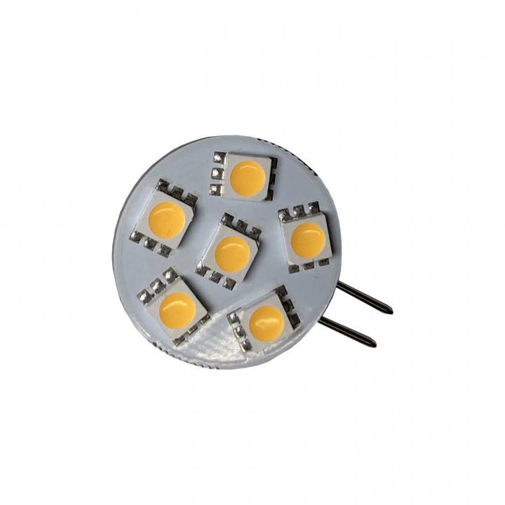 LED G4 SMD Dimbar Dia:26 mm (Ensidig 6 Dioder)