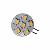 LED G4 SMD Dimbar Dia:26 mm (Ensidig 6 Dioder) LED G4 SMD Dimbar Dia:26 mm (Ensidig 6 Dioder)