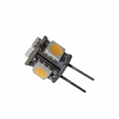 LED GZ4 SMD Dimbar 12V L:29 mm (Runtomlysande 5 Dioder) LED GZ4 SMD Dimbar 12V L:29 mm (Runtomlysande 5 Dioder)
