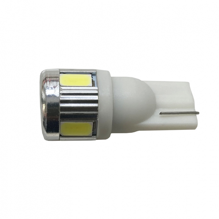 LED Wedge T10 9 Dioder Varmvit 2700K