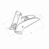 Ankarhållare 10-16kg 330mm Ankarhållare 10-16kg 330mm